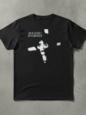 Siouxsie and the Banshees Vintage Gothic Post Punk Band T-Shirt Unisex Graphic